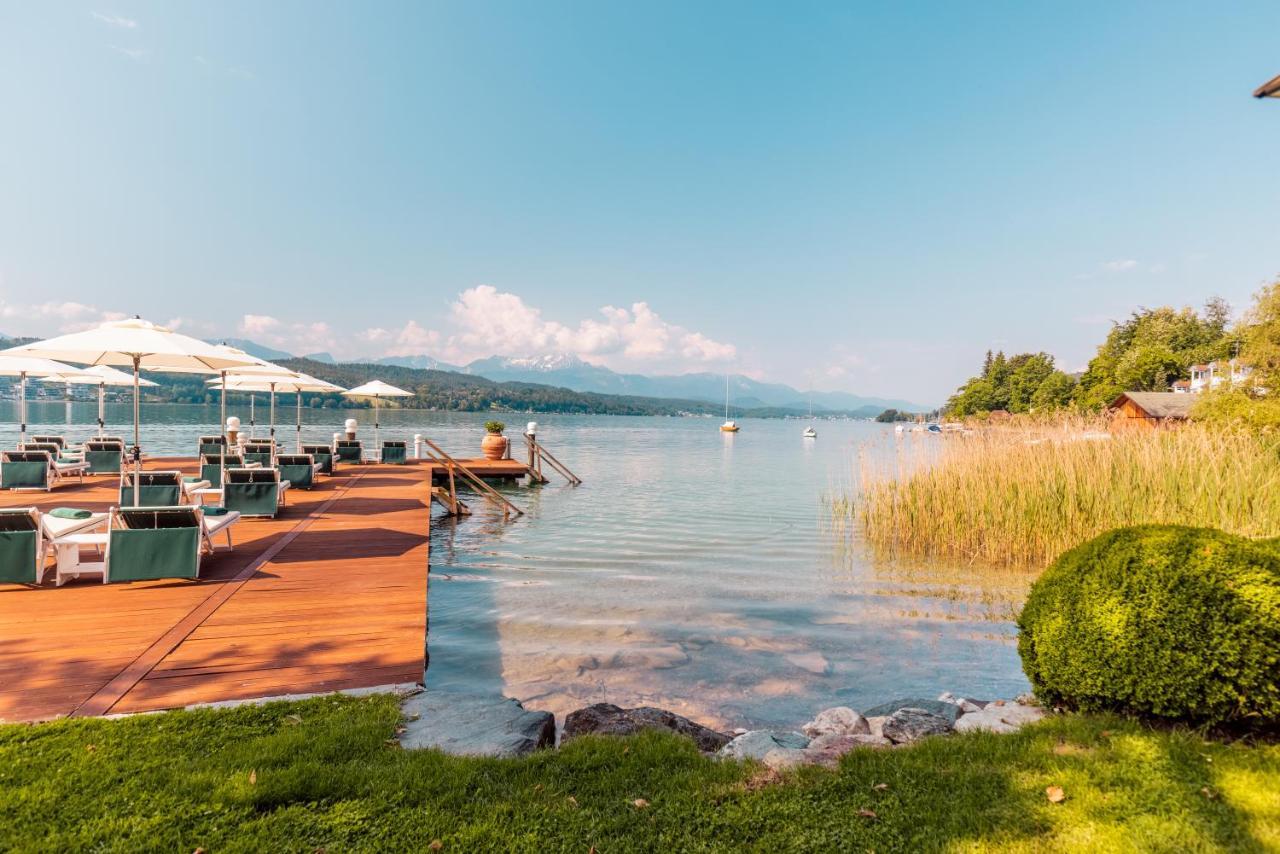 Hotel Schloss Seefels เพิร์ทชาค อัม เวิร์ทเทอร์ซี ภายนอก รูปภาพ