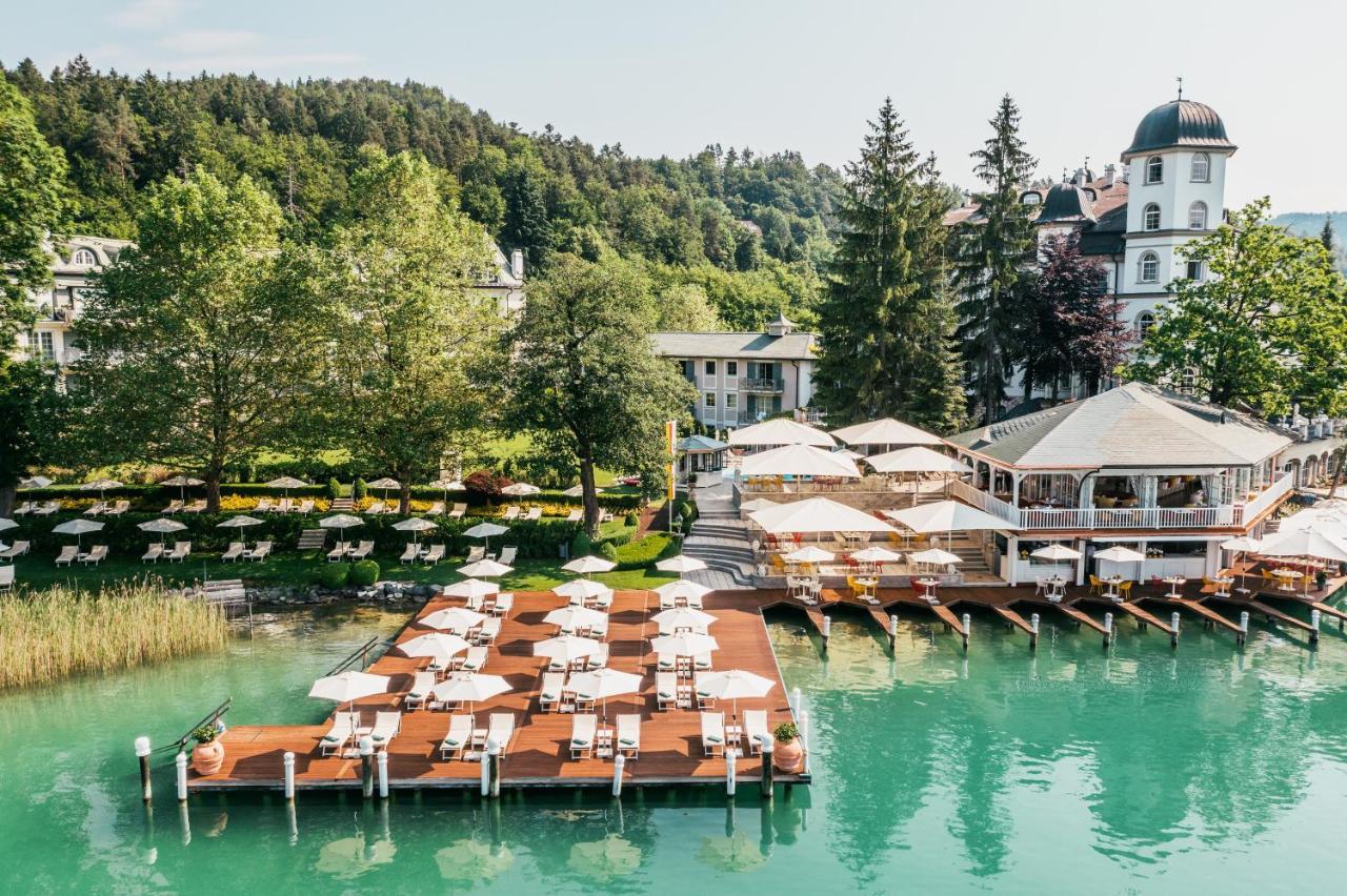 Hotel Schloss Seefels เพิร์ทชาค อัม เวิร์ทเทอร์ซี ภายนอก รูปภาพ