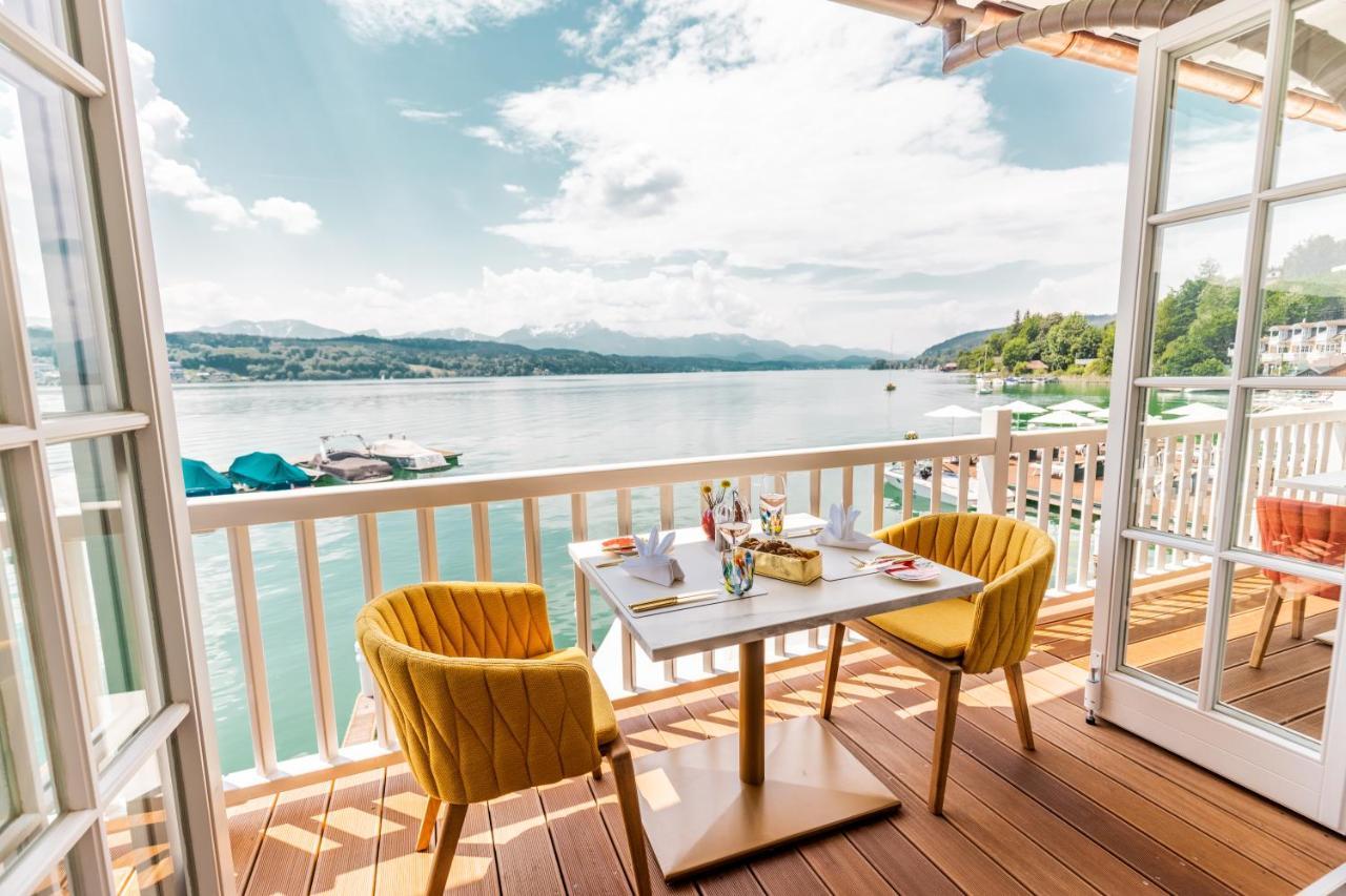 Hotel Schloss Seefels เพิร์ทชาค อัม เวิร์ทเทอร์ซี ภายนอก รูปภาพ