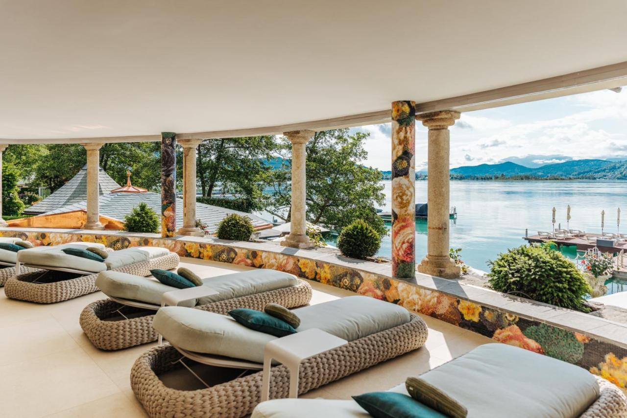 Hotel Schloss Seefels เพิร์ทชาค อัม เวิร์ทเทอร์ซี ภายนอก รูปภาพ