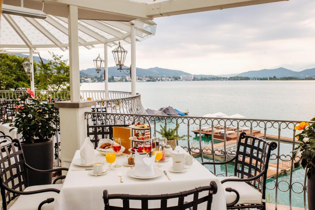 Hotel Schloss Seefels เพิร์ทชาค อัม เวิร์ทเทอร์ซี ภายนอก รูปภาพ