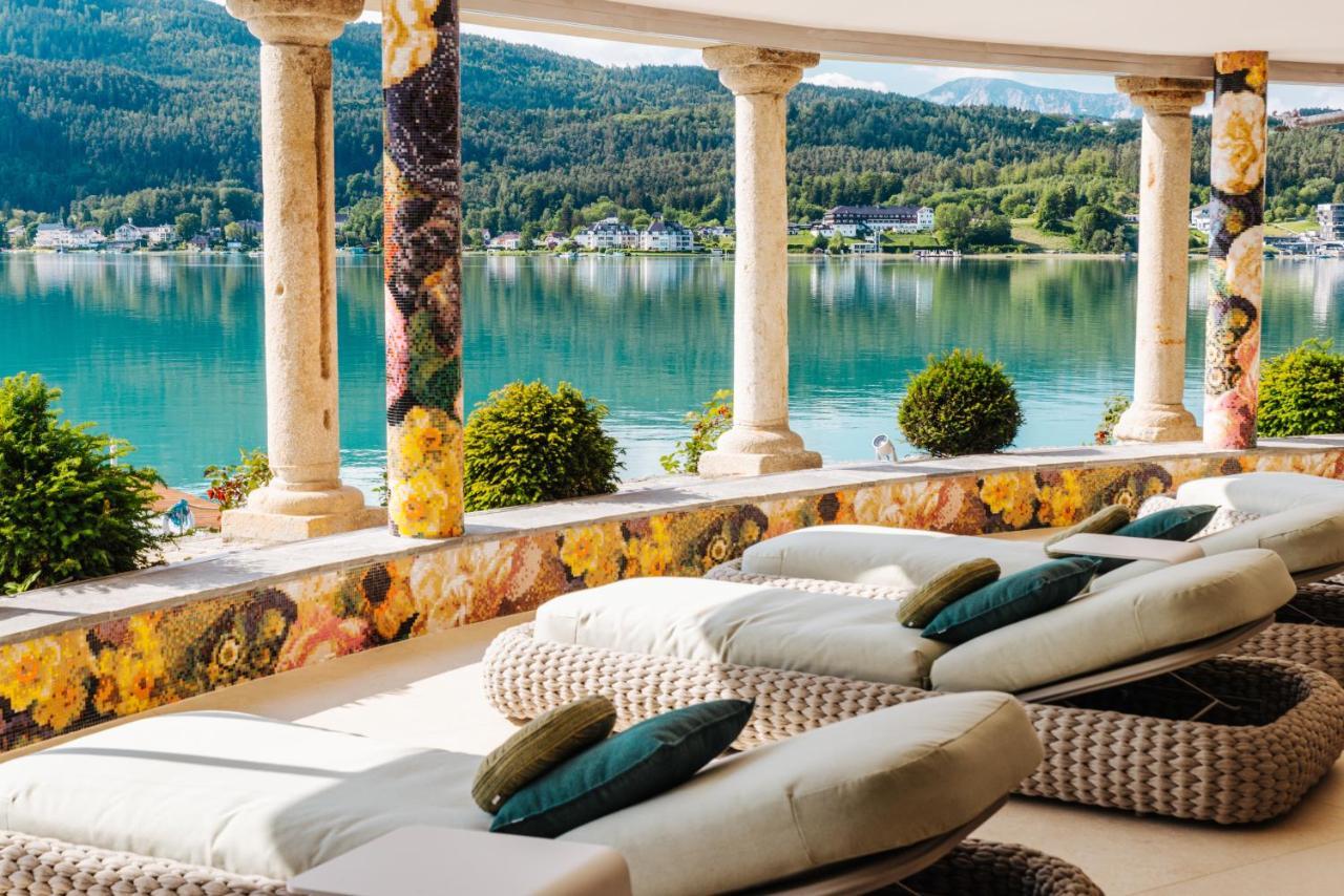 Hotel Schloss Seefels เพิร์ทชาค อัม เวิร์ทเทอร์ซี ภายนอก รูปภาพ